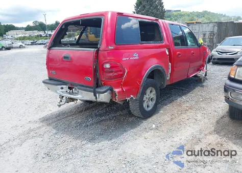 2002 Ford F-150 Lariat/Xlt from USA, damaged, VIN 1FTRW08L02KA85840